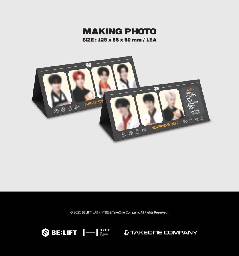 ENHYPEN - WORLD COUPON CARD COLLECTION (CHEF BASIC VER.) – Kpopfuture