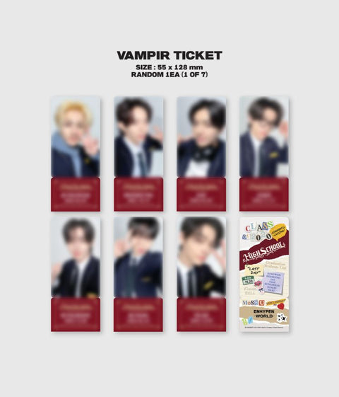 ENHYPEN - WORLD COUPON CARD COLLECTION (HIGH SCHOOL VER.)