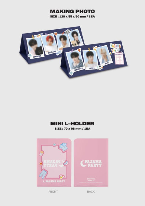 ENHYPEN - WORLD COUPON CARD COLLECTION (PAJAMA PARTY VER.)