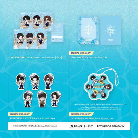 ENHYPEN - WORLD COUPON CARD COLLECTION (SAILOR VER.)