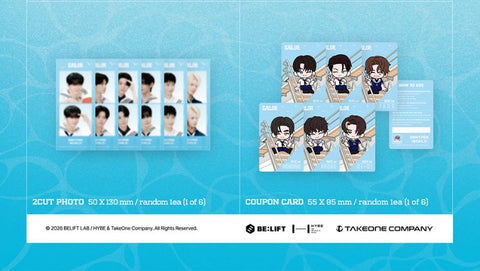ENHYPEN - WORLD COUPON CARD COLLECTION (SAILOR VER.)