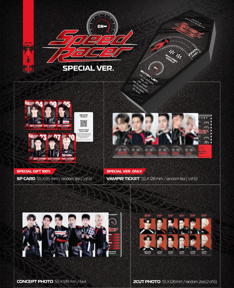 ENHYPEN - WORLD COUPON CARD COLLECTION (SPEED RACER VER.)
