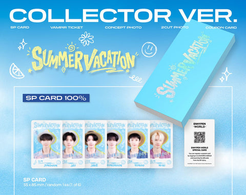 ENHYPEN - WORLD COUPON CARD COLLECTION (SUMMER VACATION VER.)