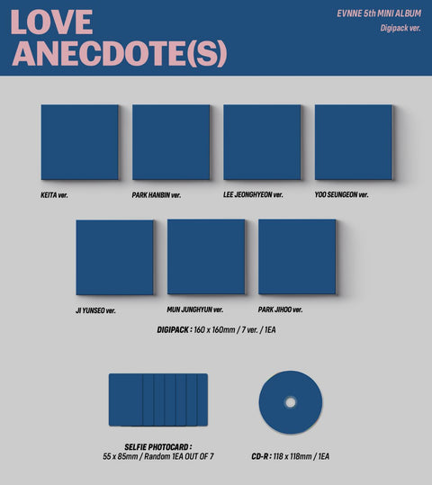 EVNNE - LOVE ANECDOTE(S) (DIGIPACK VER.)