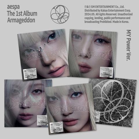 aespa - 1ST FULL ALBUM [Armageddon] (My power Ver.) - Kpopfuture