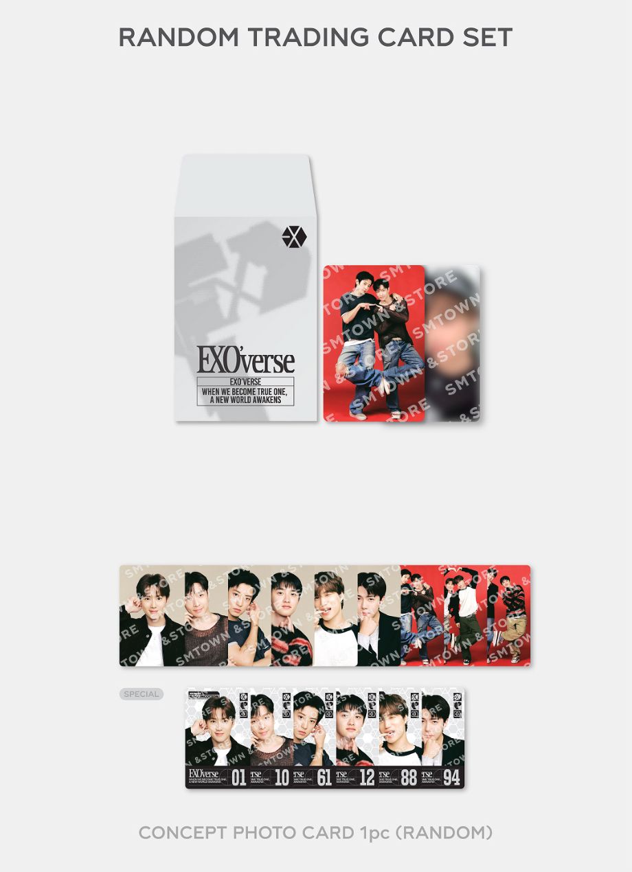 EXO 2025 ファンミーティング EXO'verse 入場特典 EXO - [EXO'verse] 2025 FANMEETING OFFICIAL MD RANDOM TRADING CARD
