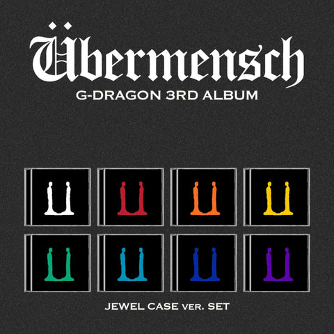 G-DRAGON - ÜBERMENSCH (JEWEL VER.)  + Apple Music Photocard