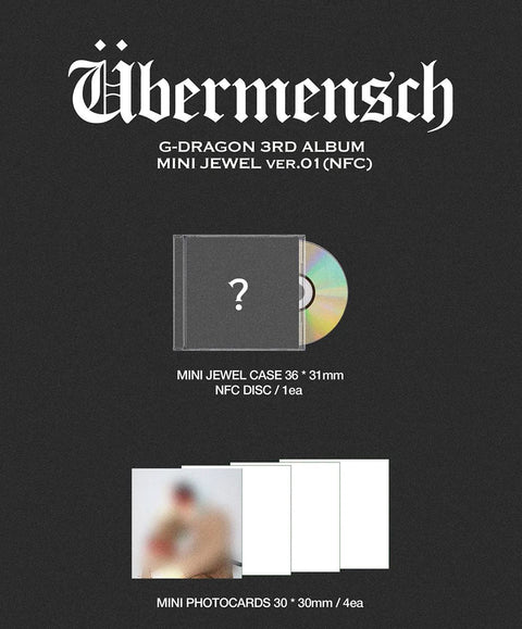 G-DRAGON - ÜBERMENSCH (MINI JEWEL VER.)