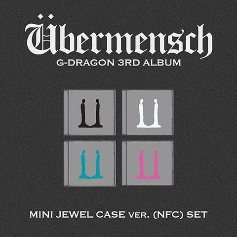 G-DRAGON - ÜBERMENSCH (MINI JEWEL VER.)  + Apple Music Photocard
