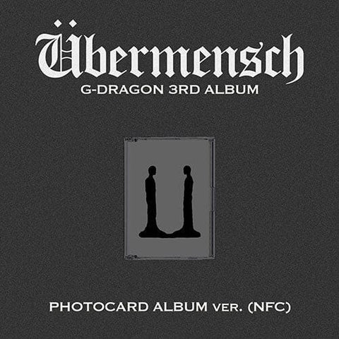G-DRAGON - ÜBERMENSCH (PHOTOCARD ALBUM VER.)  + Apple Music Photocard