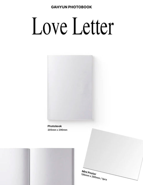 GAHYUN (DREAMCATCHER) - PHOTOBOOK (LOVE LETTER)