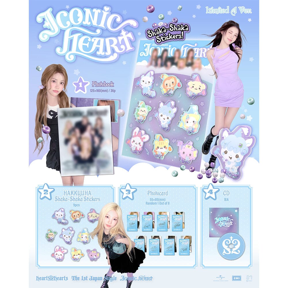 HEARTS2HEARTS - ICONIC HEART (THE 1ST JAPAN SINGLE) – Kpopfuture