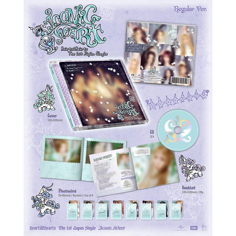 HEARTS2HEARTS - ICONIC HEART (THE 1ST JAPAN SINGLE) – Kpopfuture