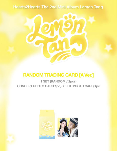 HEARTS2HEARTS - RANDOM TRADING CARD (LEMON TANG)