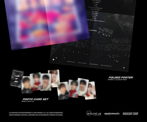 HIGHLIGHT - HIGHLIGHT LIVE 2025 (RIDE OR DIE) BEHIND PHOTO BOOK