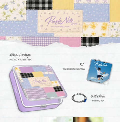 HYOJUNG (OH MY GIRL) - PURPLE NOTE (KIT VER.)