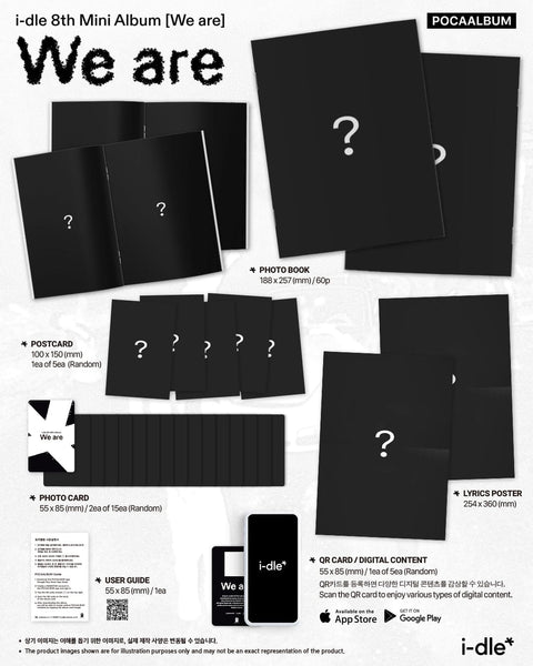 I-DLE - 8TH MINI ALBUM (POCA ALBUM) (PHOTOBOOK VER.)