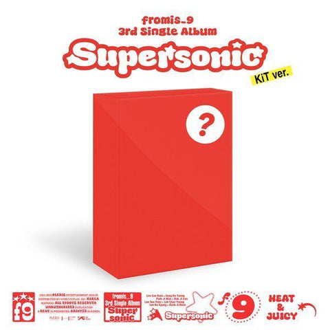 [PRE-ORDER] fromis_9 - 3RD SINGLE ALBUM [Supersonic] (KiT Ver.) - Kpopfuture