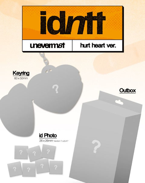IDNTT - UNEVERMET (HURT HEART VER.) (LIMITED EDITION)