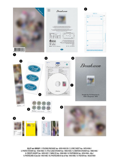 ILLIT - BREAK EVEN (GLLIT VER.) + Apple Music Gift