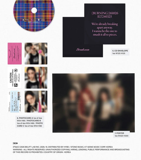 ILLIT - BREAK EVEN + Apple Music Gift
