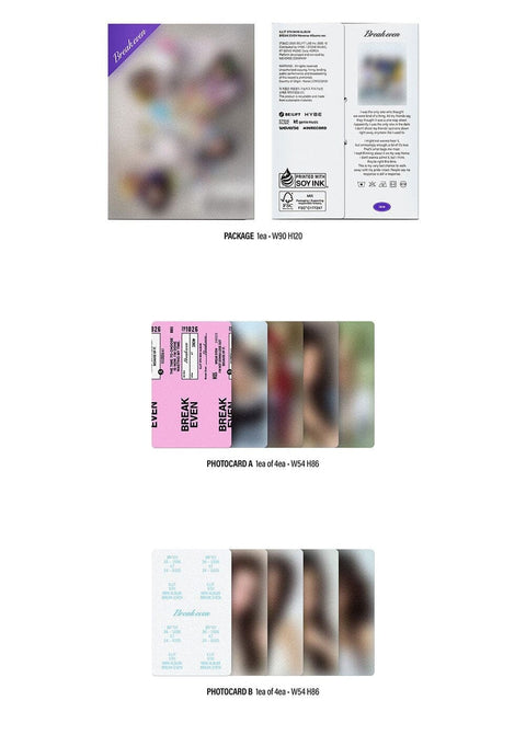 ILLIT - BREAK EVEN (WEVERSE ALBUMS VER.)