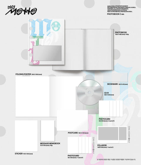 ITZY - MOTTO (PHOTOBOOK VER.) + Applemusic POB