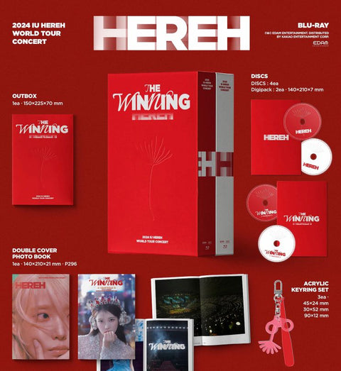 IU - 2024 HEREH WORLD TOUR CONCERT (BLU-RAY & DVD)