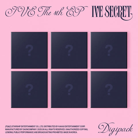 IVE - IVE SECRET (DIGIPACK VER.)
