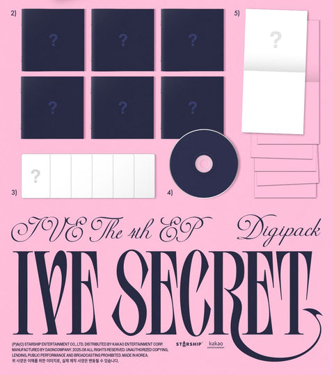 IVE - IVE SECRET (DIGIPACK VER.)