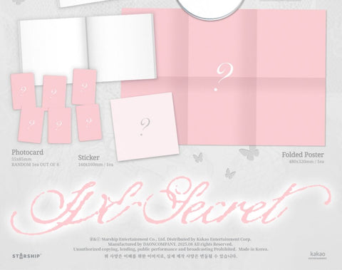 IVE - IVE SECRET (LOVED IVE VER.)+Applemusic Photocard