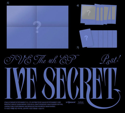 IVE - IVE SECRET++Applemusic Photocard