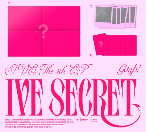IVE - IVE SECRET++Applemusic Photocard