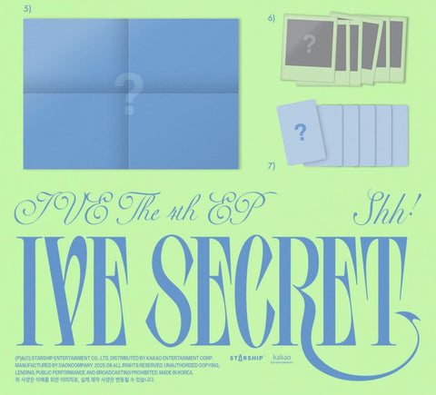 IVE - IVE SECRET++Applemusic Photocard
