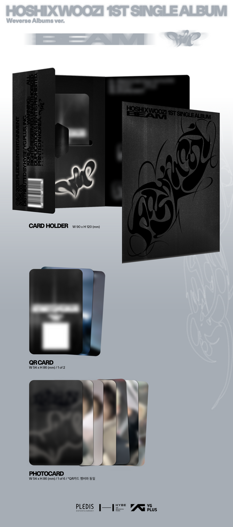 HOSHI X WOOZI (SEVENTEEN) - BEAM (1ST SINGLE ALBUM) WEVERSE ALBUM (DIGITAL)