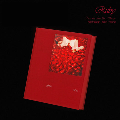JENNIE -BLACKPINK- [RUBY] PHOTOBOOK VER + Applemusic POB PHOTOCARD