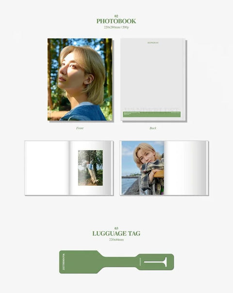 JEONGHAN (SEVENTEEN) - PHOTOBOOK (WANDERLUST)