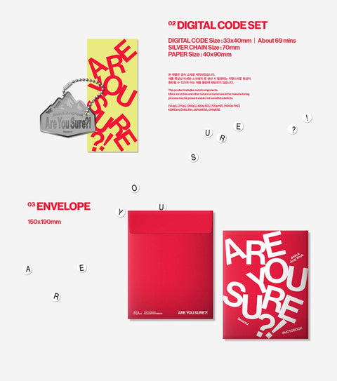 JIMIN X JUNGKOOK (BTS) - ARE YOU SURE?! SEASON2 (PHOTOBOOK) + Applemusic POB