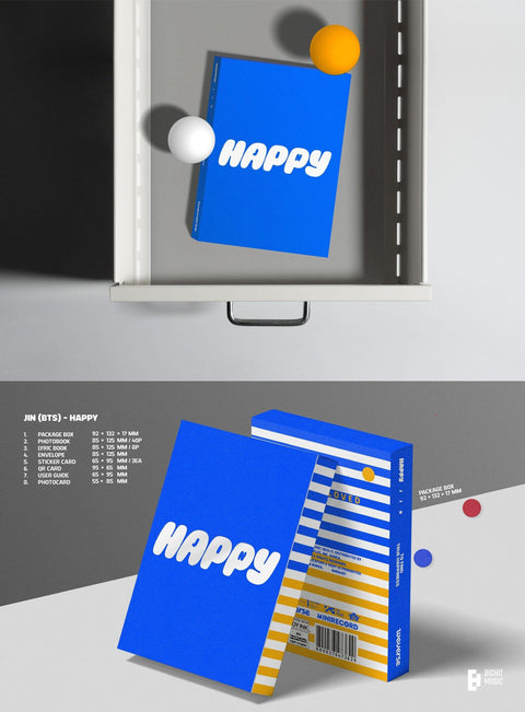 JIN (BTS) - HAPPY (WEVERSE ALBUM VER.)