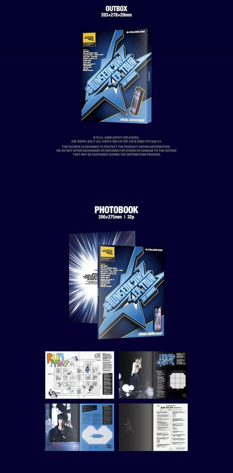 JIN (BTS) - CHALLENGE BOOK