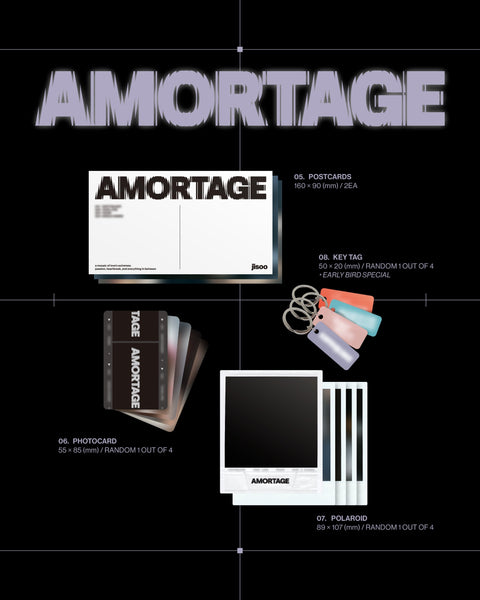 JISOO (BLACKPINK) - AMORTAGE (EXCLUSIVE EDITION)