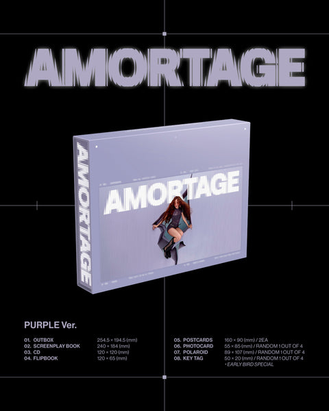 JISOO (BLACKPINK) - AMORTAGE (EXCLUSIVE EDITION)