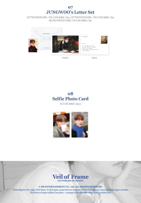 JUNGWOO (NCT) - VEIL OF FRAME (PHOTOBOOK)