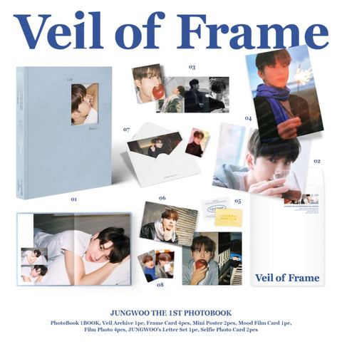 JUNGWOO (NCT) - VEIL OF FRAME (PHOTOBOOK)