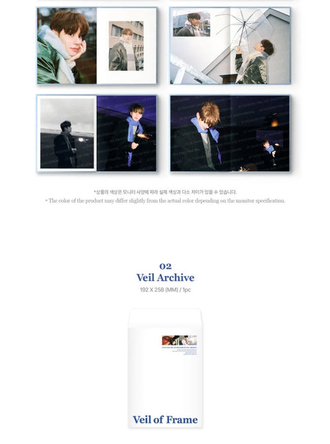 JUNGWOO (NCT) - VEIL OF FRAME (PHOTOBOOK)
