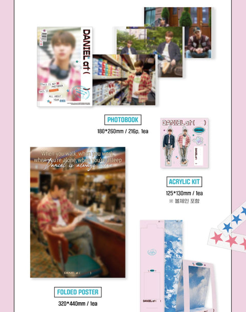 KANG DANIEL - DANIEL AT (      ) (PHOTOBOOK)