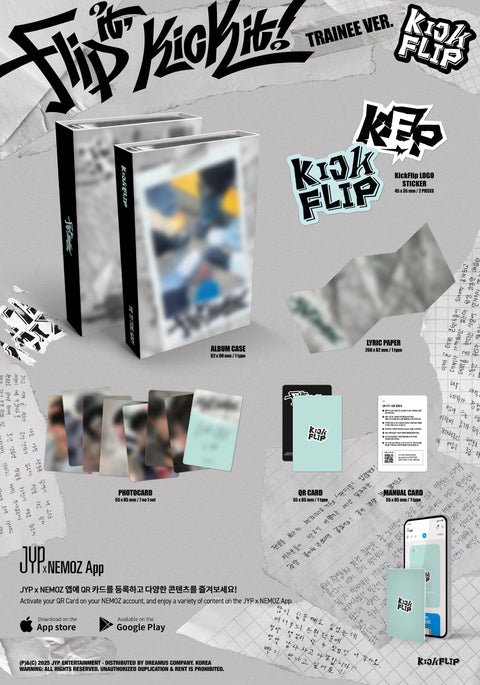 KICKFLIP - FLIP IT, KICK IT! (TRAINEE VER.)