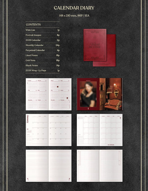 KIM SEJEONG - 2026 SEASON'S GREETINGS (VELVET REVERIE)