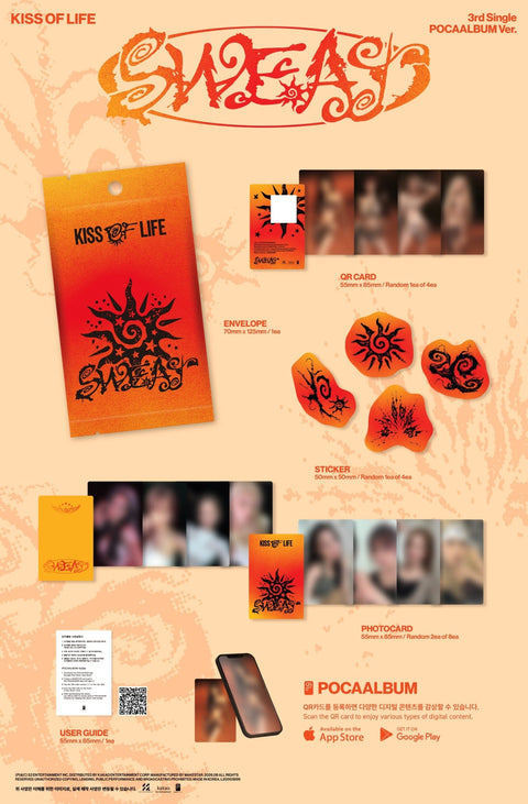 KISS OF LIFE - SWEAT (POCA ALBUM VER.)