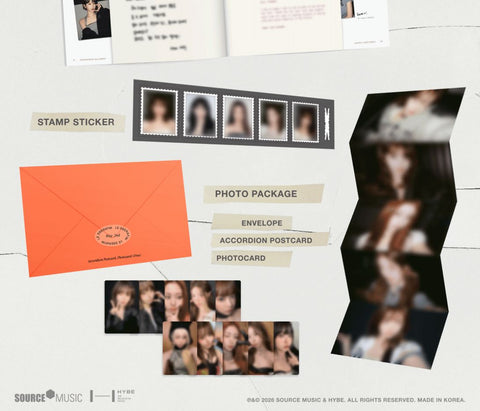 LE SSERAFIM - FILM PHOTOBOOK : DEAR, FEARNOT